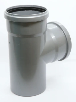 Тройник для внутренней канализации ПП 110x110/87* Flextron