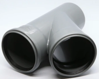 Тройник для внутренней канализации ПП 110x110/45* Flextron