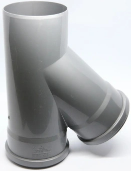 Тройник для внутренней канализации ПП 110x110/45* Flextron