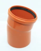 Отвод для наружной канализации ПП 110/22*