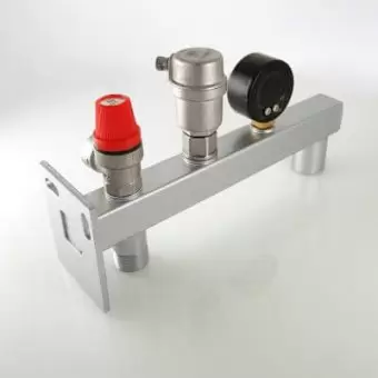 Группа безопасности котла с креплением для расширительного бака Valtec