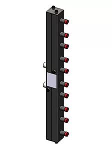 Распределительный коллектор вертикальный Zota на 5 выходов, до 70 кВт