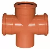 Крестовина для наружной канализации ПП 160х160х160/90*