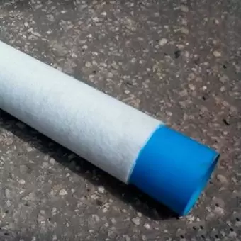 Фильтр для обсадной трубы тканевый (волокнисто-пористый ПВД) 125*5,0*2000