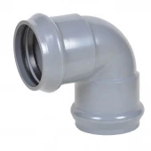 Отвод напорный двухраструбный НПВХ 160/90*