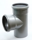 Тройник для внутренней канализации ПП 110x110/87* Flextron