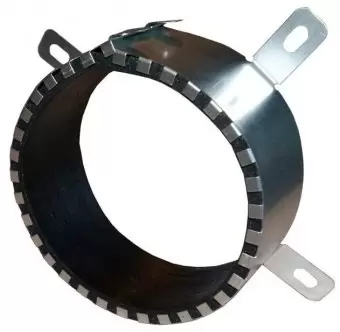 Муфта противопожарная 160 мм, оцинкованная