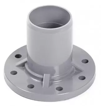 Патрубок напорный гладкий с НПВХ фланцем 160x150