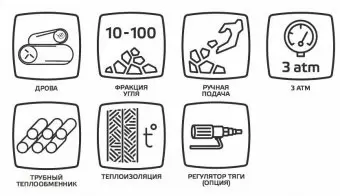 Твердотопливный котел Zota Тополь-М 60