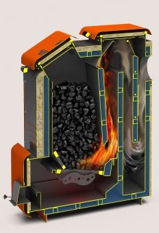 Твердотопливный котел Теплодар Куппер Мега 20