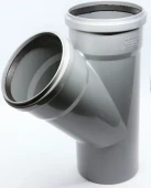 Тройник для внутренней канализации ПП 110x110/45* Flextron