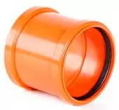 Муфта соединительная для наружной канализации НПВХ 110