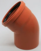 Отвод для наружной канализации ПП 110/45* Flextron