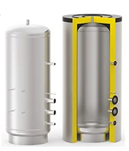Накопитель ГВС из нержавеющей стали для использования с ТЭНами S-tank SS Elektro 300
