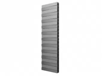 Биметаллический радиатор Royal Thermo PianoForte Tower/Silver Satin, 22 секции