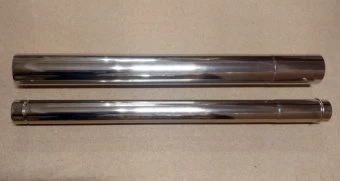 Удлинитель дымохода коаксиальный 1000L (D75мм)