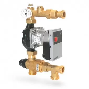 Насосно-смесительный узел Bravi с насосом Wilo Para 15/8 SC, диапазон регулирования температуры 35 -