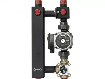 Насосно-смесительный модуль с насосом 25-60/130, с 3-ходовым смесительным клапаном