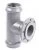 Тройник напорный с металлическим фланцем 90x80