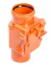 Обратный клапан для наружной канализации НПВХ 200