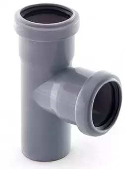 Тройник для внутренней канализации ПП 40x40/87*