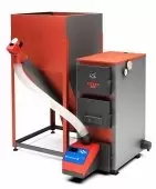 Пеллетный котел Куппер ПРО-36 с пеллетной горелкой Комфорт-42 и бункером 350 л