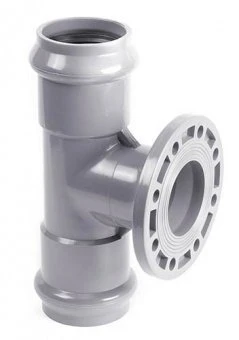 Тройник напорный с НПВХ фланцем 315x100