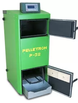 Котел пиролизный Pelletron Profi 32