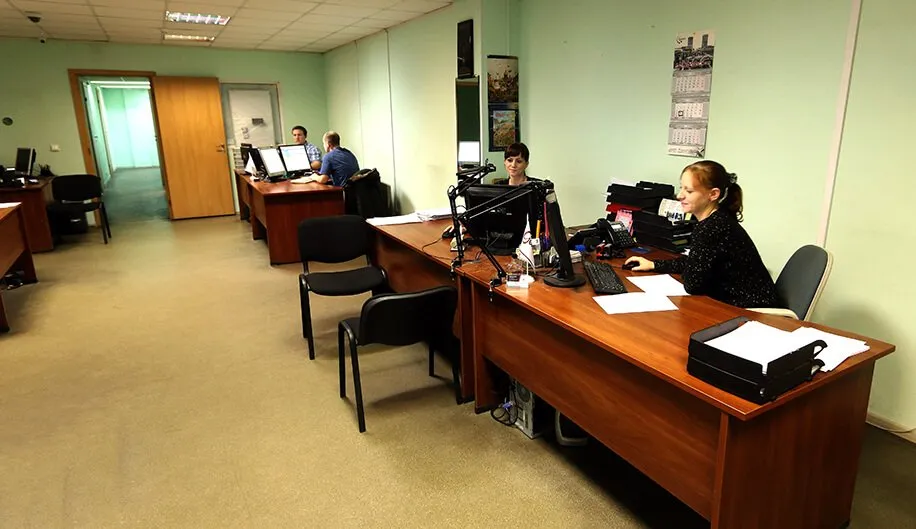 Офис и склад компании Теплоторг в Санкт-Петербурге