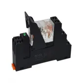 Реле промежуточное на DIN рейку, 12V DC в сборе
