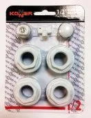 Набор комплектующих для радиатора 1/2" Konner