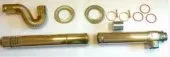 Дымоход коаксиальный Корейского типа 1000L (D75/100) SLIDE SPEA L-type (BR-К, BR-R,BR-W)