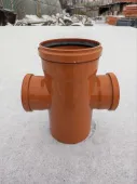 Крестовина для наружной канализации ПП 160x110x110/90*