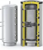 Теплоаккумулятор с теплообменником и функцией ГВС S-Tank HFWT DUO 1000