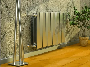 Биметаллический радиатор Royal Thermo PianoForte 500/Silver Satin, 6 секций