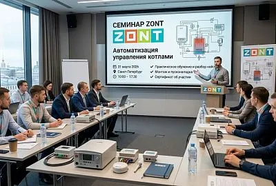 Обучающий семинар ZONT 31 марта