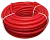 Труба ПНД гофрированная D25 (красная) 40/30,5