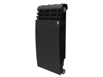 Биметаллический радиатор Royal Thermo BiLiner 500 Noir Sable, 4 секции