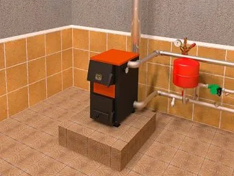 Твердотопливный котел Куппер ОК-9