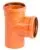 Тройник для наружной канализации НПВХ 250/110/90