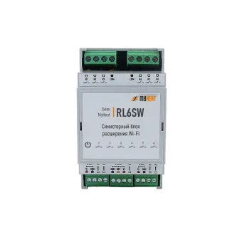 Блок расширения симисторный MyHeat RL6SW Wi-Fi + блок питания