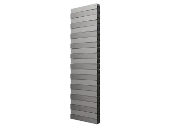 Биметаллический радиатор Royal Thermo PianoForte Tower/Silver Satin, 22 секции