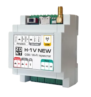 Wi-Fi/GSM-термостат ZONT H-1V NEW