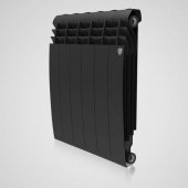 Биметаллический радиатор Royal Thermo BiLiner 500 Noir Sable, 6 секций