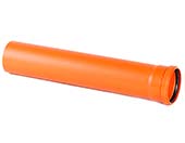 Труба для наружной канализации НПВХ 250x6,2x3000 SN4 Хемкор