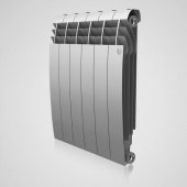 Биметаллический радиатор Royal Thermo BiLiner 500 Silver Satin, 4 секции