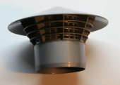 Зонт вентиляционный (дефлектор / колпак вытяжной) для внутренней канализации 50 мм Flextron