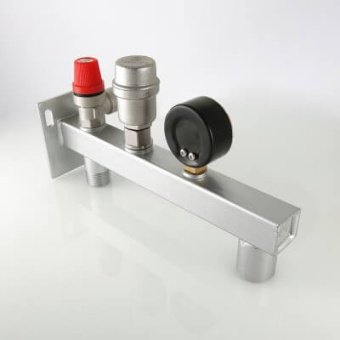 Группа безопасности котла с креплением для расширительного бака Valtec