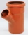 Тройник для наружной канализации ПП 110x50/45* Flextron