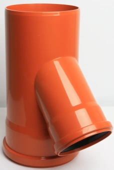 Тройник для наружной канализации ПП 160x110/45* Flextron